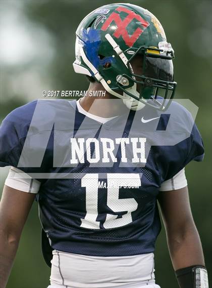 Thumbnail 1 in 42nd Kensington Lions Club All-Star Game (North vs. South) photogallery.