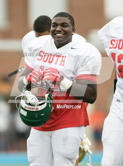 Thumbnail 1 in 42nd Kensington Lions Club All-Star Game (North vs. South) photogallery.