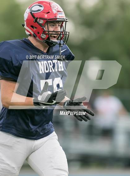 Thumbnail 2 in 42nd Kensington Lions Club All-Star Game (North vs. South) photogallery.
