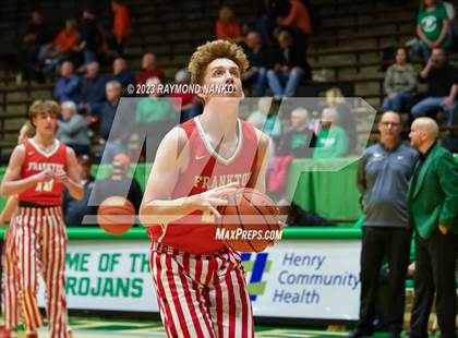 Thumbnail 3 in Frankton vs. New Castle (IHSAA 3A Sectional 24 Semifinal)  photogallery.