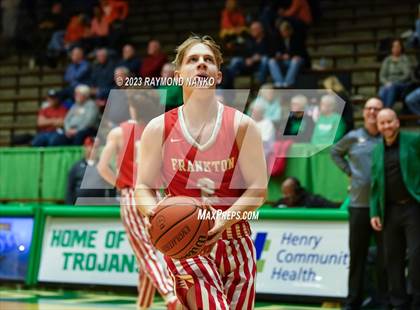 Thumbnail 3 in Frankton vs. New Castle (IHSAA 3A Sectional 24 Semifinal)  photogallery.
