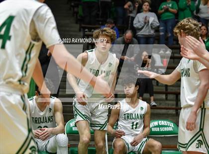 Thumbnail 2 in Frankton vs. New Castle (IHSAA 3A Sectional 24 Semifinal)  photogallery.