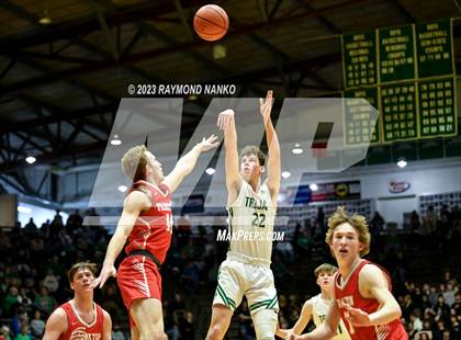 Thumbnail 3 in Frankton vs. New Castle (IHSAA 3A Sectional 24 Semifinal)  photogallery.