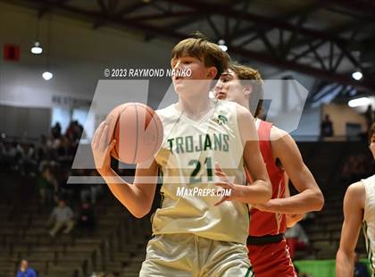 Thumbnail 2 in Frankton vs. New Castle (IHSAA 3A Sectional 24 Semifinal)  photogallery.
