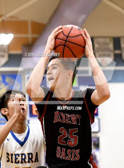 Thumbnail 1 in Desert Oasis vs Sierra Vista (Senior Night) photogallery.
