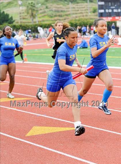 Thumbnail 2 in Santa Barbara Easter Relays (Girls Track Events) photogallery.