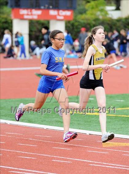 Thumbnail 3 in Santa Barbara Easter Relays (Girls Track Events) photogallery.