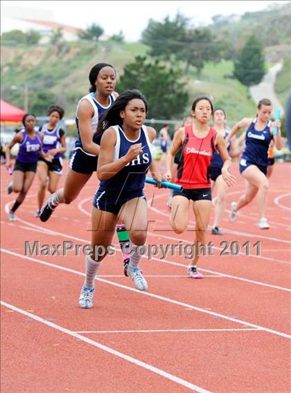 Thumbnail 2 in Santa Barbara Easter Relays (Girls Track Events) photogallery.