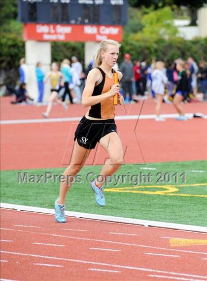 Thumbnail 1 in Santa Barbara Easter Relays (Girls Track Events) photogallery.