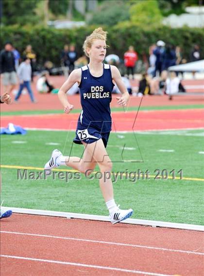 Thumbnail 1 in Santa Barbara Easter Relays (Girls Track Events) photogallery.