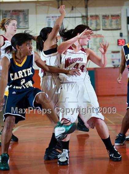 Thumbnail 1 in Carter vs. Patriot (Lady Bears Holiday Classic) photogallery.