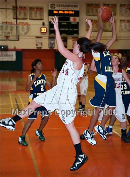 Thumbnail 3 in Carter vs. Patriot (Lady Bears Holiday Classic) photogallery.