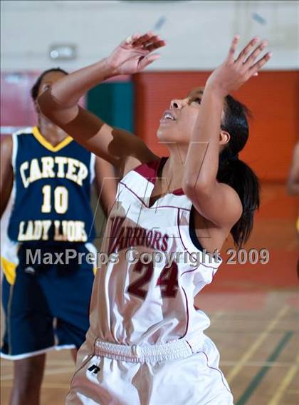 Thumbnail 2 in Carter vs. Patriot (Lady Bears Holiday Classic) photogallery.
