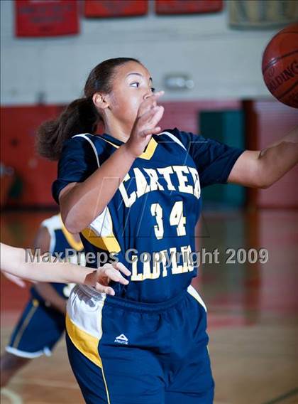 Thumbnail 2 in Carter vs. Patriot (Lady Bears Holiday Classic) photogallery.