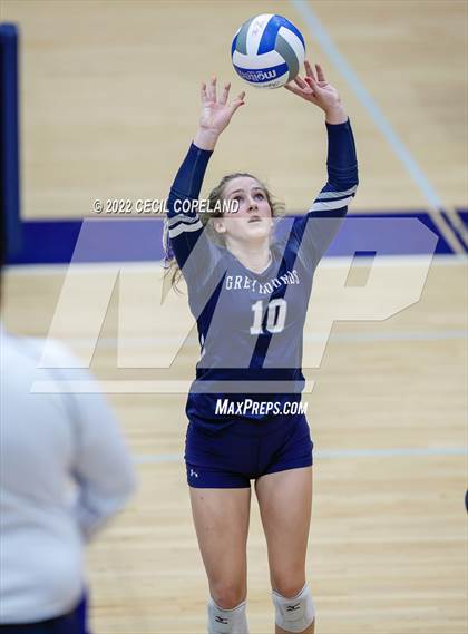 Thumbnail 3 in Gainesville @ Pope (GHSA 6A 1st Round State Tournament) photogallery.