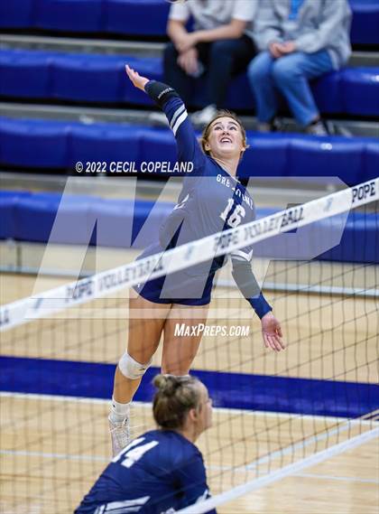 Thumbnail 3 in Gainesville @ Pope (GHSA 6A 1st Round State Tournament) photogallery.