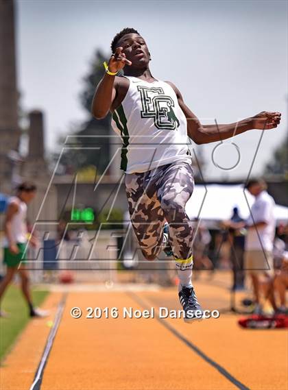 Thumbnail 1 in CIF NCS Masters Track and Field Championships (Boys Long Jump) photogallery.