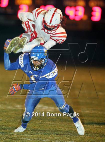 Thumbnail 2 in Serrano vs. Palm Springs (CIF SS Eastern Division Final) photogallery.