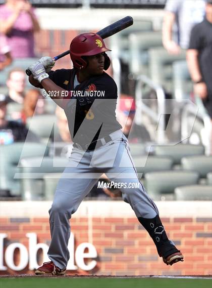 Thumbnail 3 in Houston County vs. Lassiter (GHSA 6A Championship Game 1) photogallery.