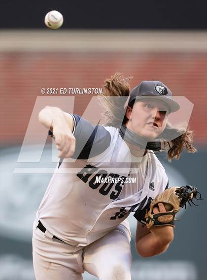 Thumbnail 2 in Houston County vs. Lassiter (GHSA 6A Championship Game 1) photogallery.