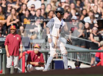 Thumbnail 3 in Houston County vs. Lassiter (GHSA 6A Championship Game 1) photogallery.