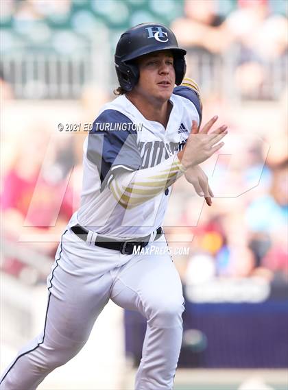 Thumbnail 1 in Houston County vs. Lassiter (GHSA 6A Championship Game 1) photogallery.
