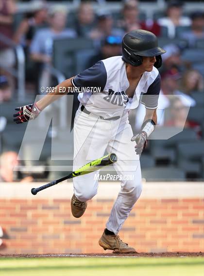 Thumbnail 2 in Houston County vs. Lassiter (GHSA 6A Championship Game 1) photogallery.