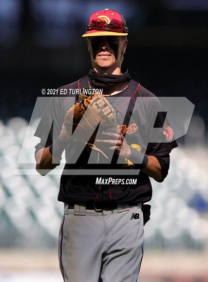 Thumbnail 3 in Houston County vs. Lassiter (GHSA 6A Championship Game 1) photogallery.