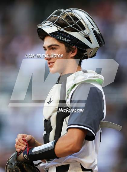 Thumbnail 2 in Houston County vs. Lassiter (GHSA 6A Championship Game 1) photogallery.