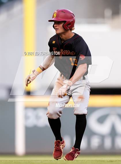 Thumbnail 2 in Houston County vs. Lassiter (GHSA 6A Championship Game 1) photogallery.