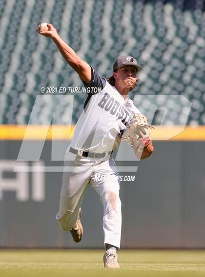 Thumbnail 3 in Houston County vs. Lassiter (GHSA 6A Championship Game 1) photogallery.
