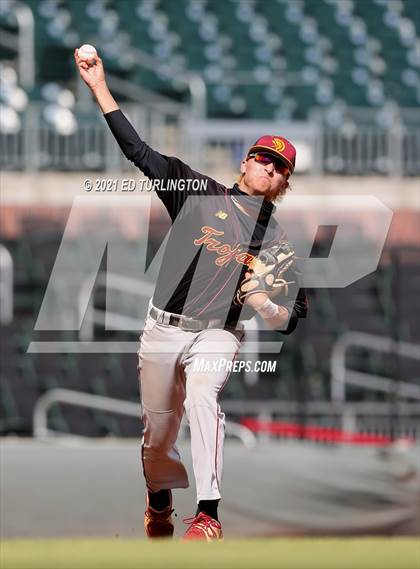 Thumbnail 1 in Houston County vs. Lassiter (GHSA 6A Championship Game 1) photogallery.