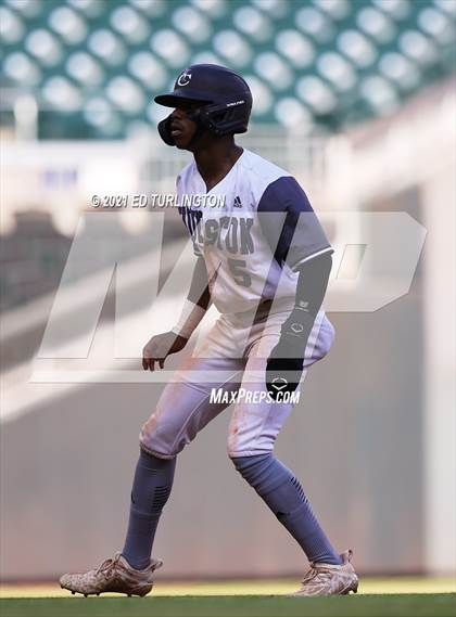 Thumbnail 3 in Houston County vs. Lassiter (GHSA 6A Championship Game 1) photogallery.