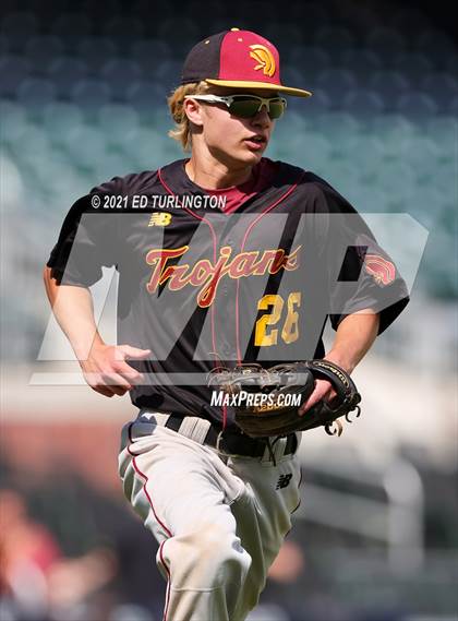 Thumbnail 1 in Houston County vs. Lassiter (GHSA 6A Championship Game 1) photogallery.