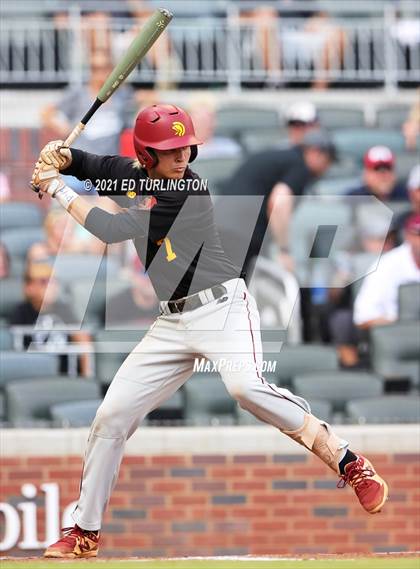 Thumbnail 2 in Houston County vs. Lassiter (GHSA 6A Championship Game 1) photogallery.