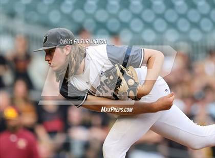 Thumbnail 3 in Houston County vs. Lassiter (GHSA 6A Championship Game 1) photogallery.