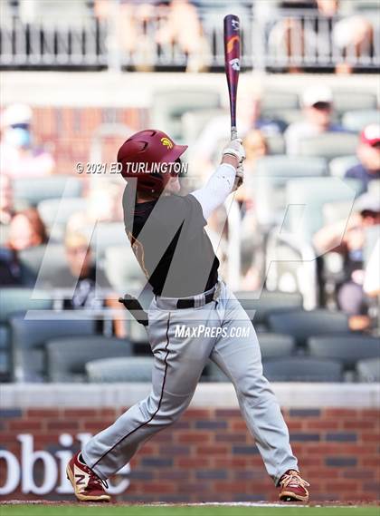 Thumbnail 3 in Houston County vs. Lassiter (GHSA 6A Championship Game 1) photogallery.
