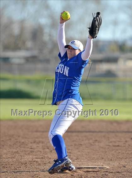 Thumbnail 3 in Carson vs. Lincoln (Victory Pre-Season Tournament) photogallery.