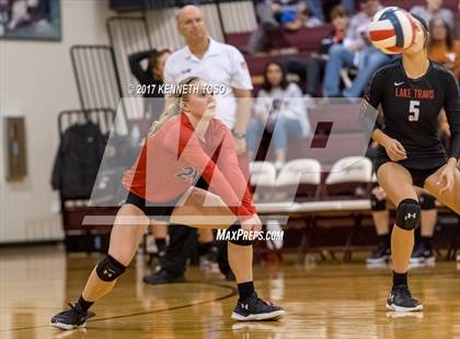 Thumbnail 2 in Reagan vs. Lake Travis (UIL 6A Bi-District Playoff) photogallery.