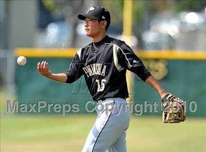 Thumbnail 3 in Palos Verdes Peninsula @ Glendora (CIF SS D2 Playoffs) photogallery.