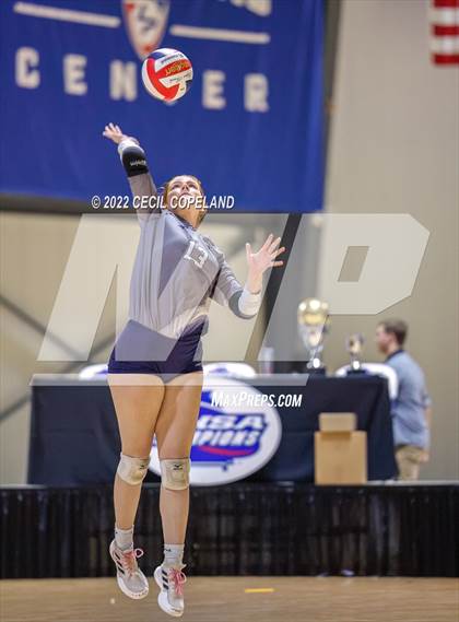 Thumbnail 2 in Tallulah Falls vs. Mt. Bethel Christian Academy (GHSA 1A Championship) photogallery.