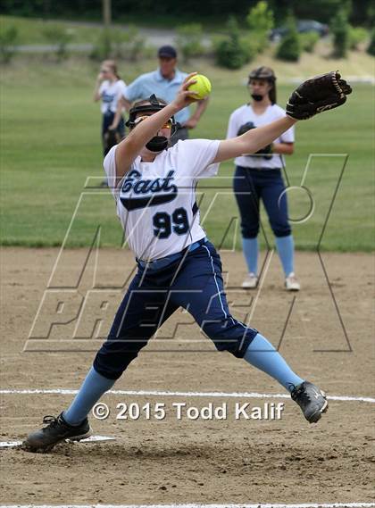 Thumbnail 3 in East Catholic vs Northwest Catholic (CIAC Class M 2nd Round) photogallery.