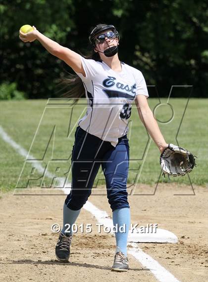 Thumbnail 2 in East Catholic vs Northwest Catholic (CIAC Class M 2nd Round) photogallery.