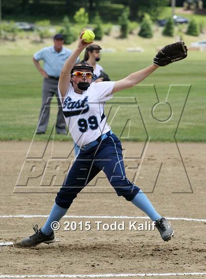 Thumbnail 1 in East Catholic vs Northwest Catholic (CIAC Class M 2nd Round) photogallery.