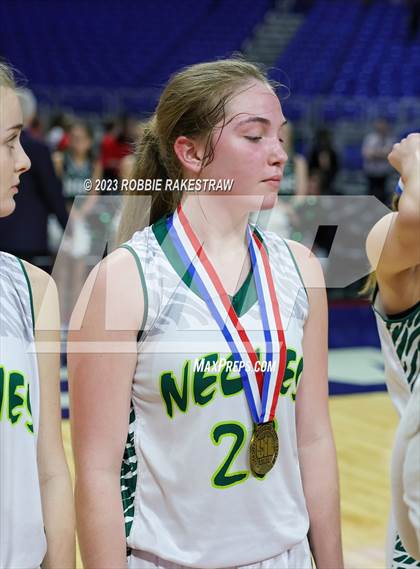 Thumbnail 3 in Neches vs. Nazareth (UIL 1A Basketball State Semifinal Medal Ceremony) photogallery.