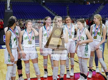 Thumbnail 1 in Neches vs. Nazareth (UIL 1A Basketball State Semifinal Medal Ceremony) photogallery.