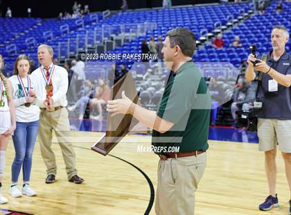 Thumbnail 2 in Neches vs. Nazareth (UIL 1A Basketball State Semifinal Medal Ceremony) photogallery.