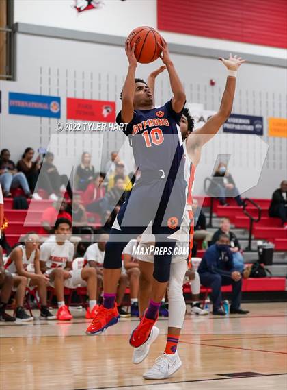 Thumbnail 1 in International vs. Indiana Math & Science Academy North (IHSAA A Sectional) photogallery.