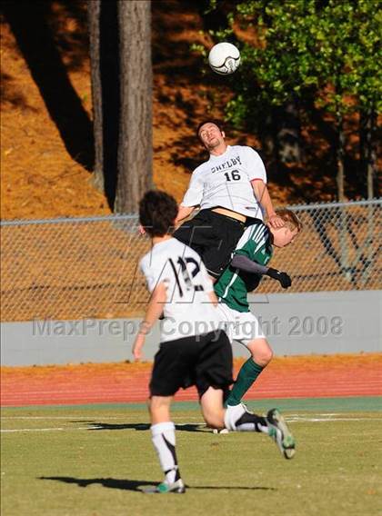 Thumbnail 3 in Shelby vs. Cardinal Gibbons (NCHSAA Boys Soccer 2A Final) photogallery.