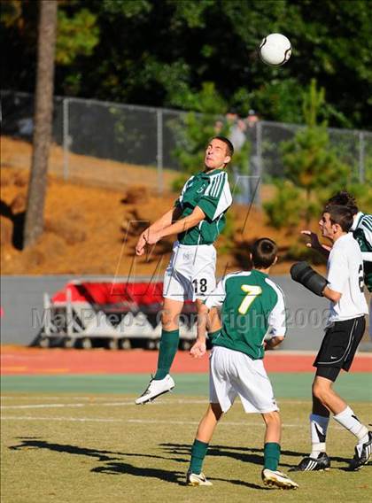 Thumbnail 2 in Shelby vs. Cardinal Gibbons (NCHSAA Boys Soccer 2A Final) photogallery.